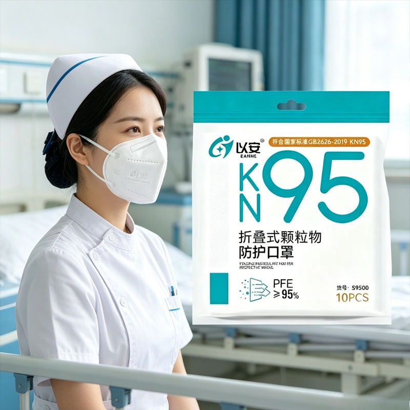 Surgical Mask - 10 قطع من أقنعة KN95 الواقية