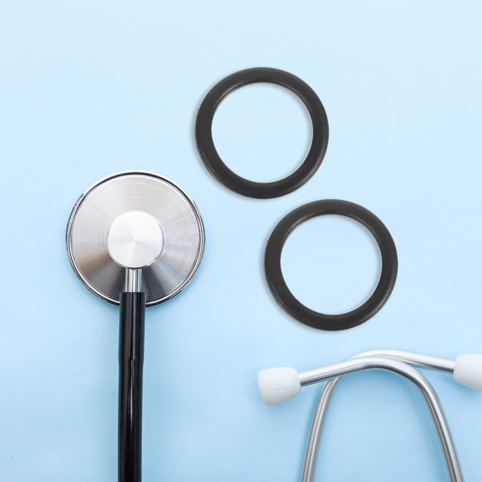 10 قطع من حلقات العزل الباردة  - مراجعة Stethoscope وسعره