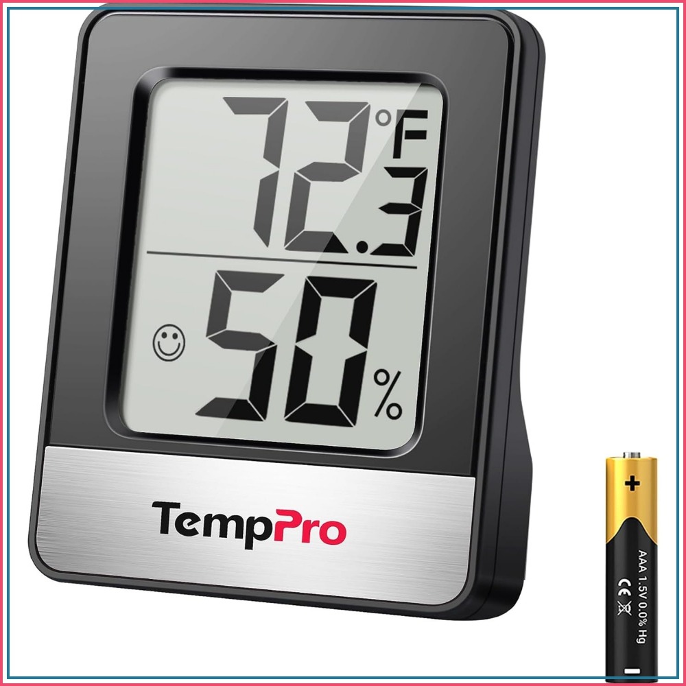 مقياس رطوبة رقمي داخلي مع مقيا - مراجعة Thermometer Digital وسعره